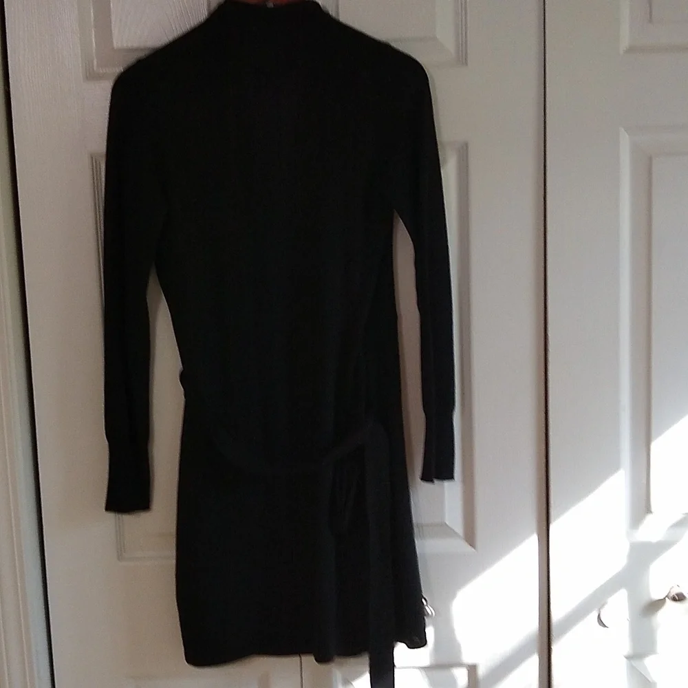 Express wrapped Cardigan 100 merino wool size small - Picture 8 of 11